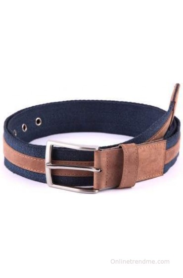 Bluth Men, Women Casual Blue Canvas Belt(Blue) Bluth Men, Women Casual Blue Canvas Belt(Blue)
